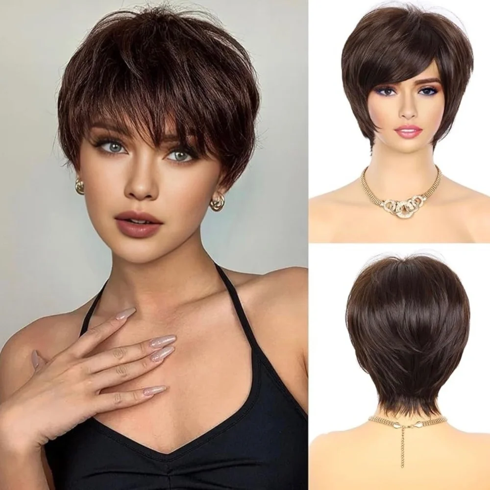 Blooming Hair Pixie Cut Stylish Wig